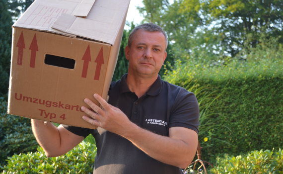 Transportdienstleister Ulrich Ameis vom Lastentaxi.Hamburg